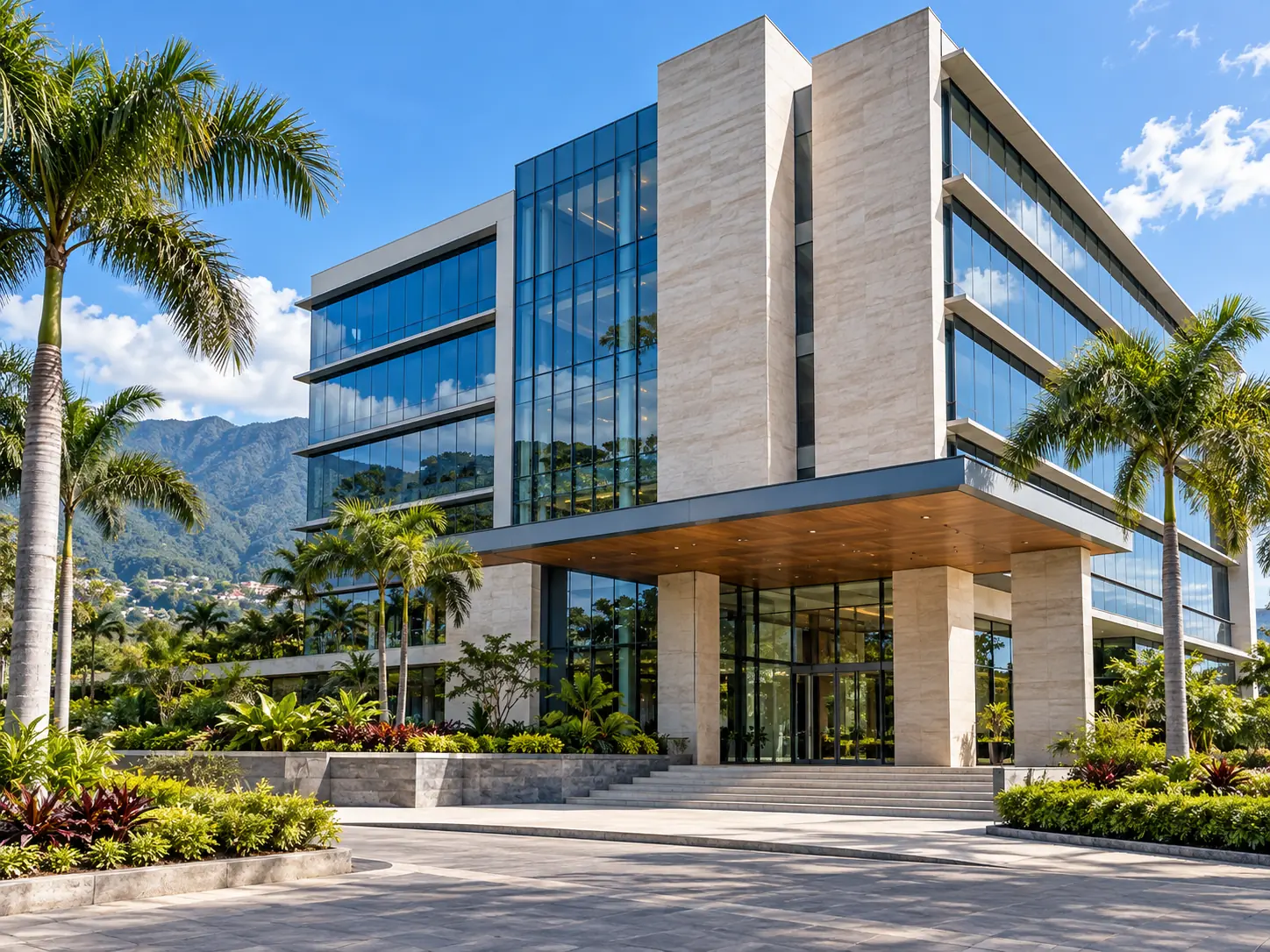 Edificio comercial moderno